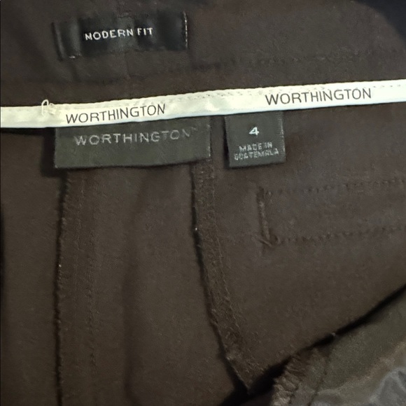 Worthington Dark Brown Pants - Picture 11 of 16